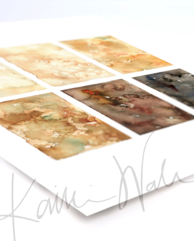 Fitzpatrick Scale Skin Watercolor Print - Lyon Road Art