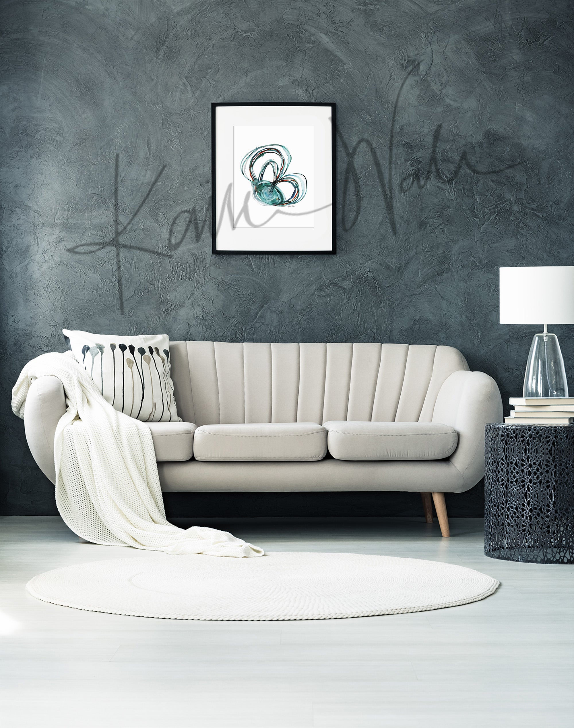 Semicircular Canals Watercolor Print - Lyon Road Art