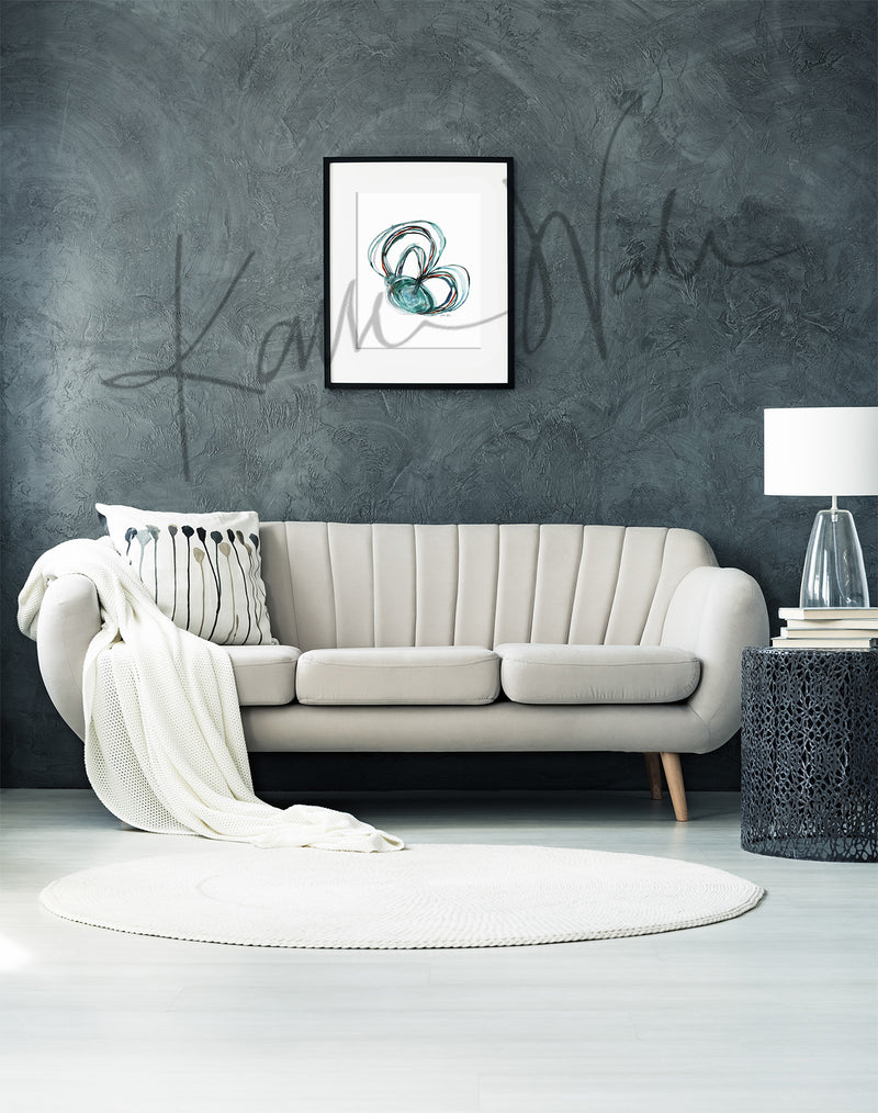 Semicircular Canals Watercolor Print - Lyon Road Art