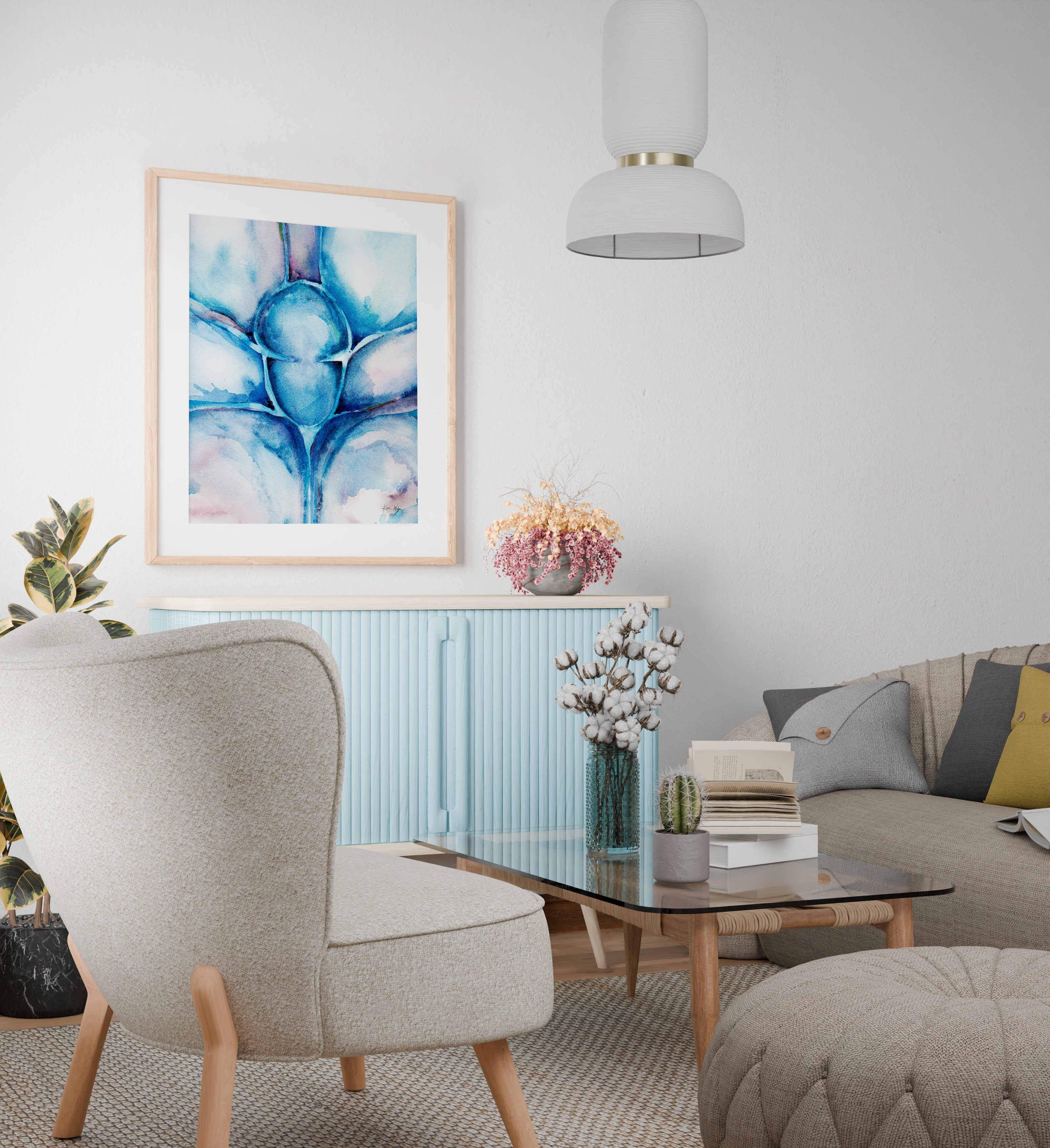 Circle of Willis Watercolor Print - Lyon Road Art