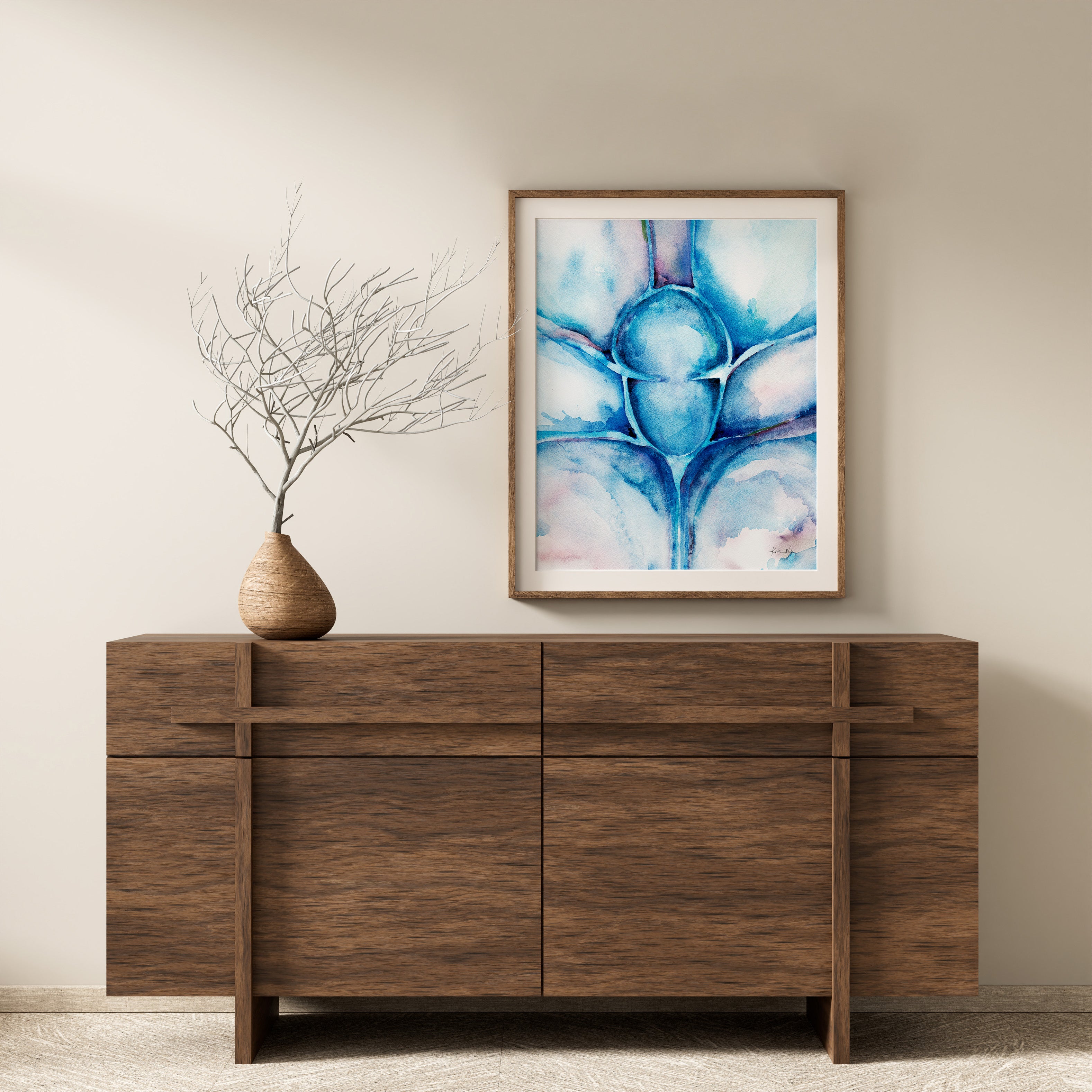 Circle of Willis Watercolor Print - Lyon Road Art