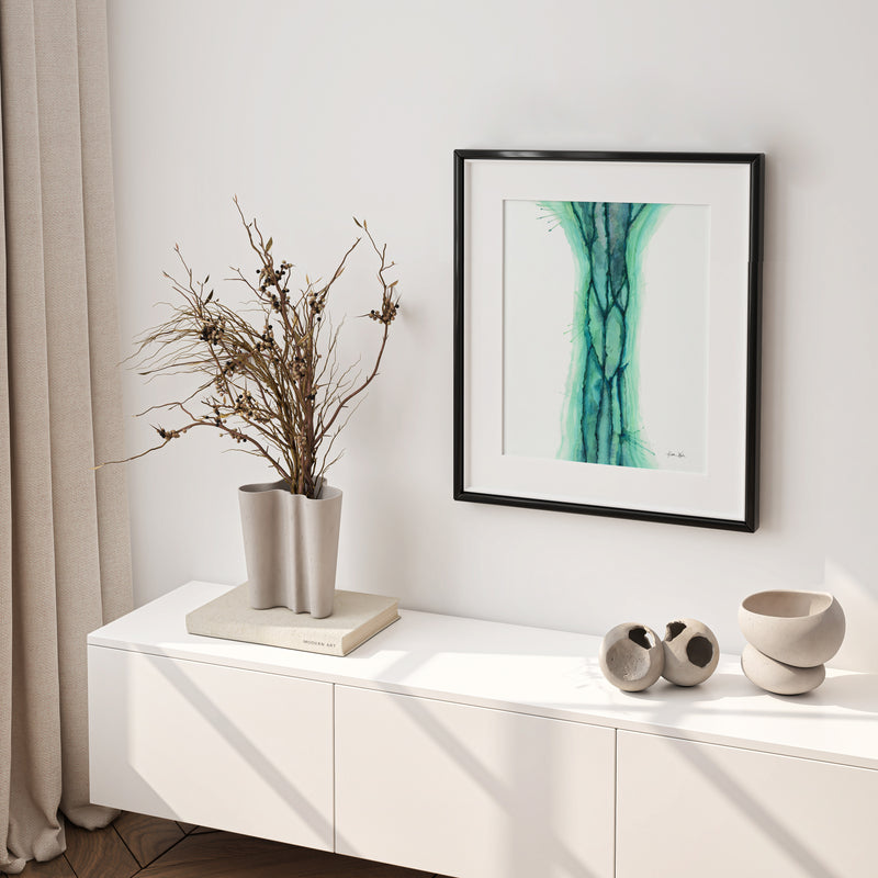 Brachial Plexus in Teal Watercolor Print - Lyon Road Art
