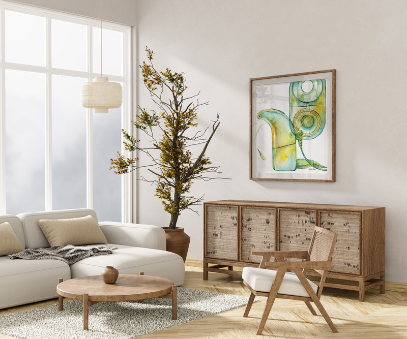 Cochlear Implant Watercolor Print - Lyon Road Art
