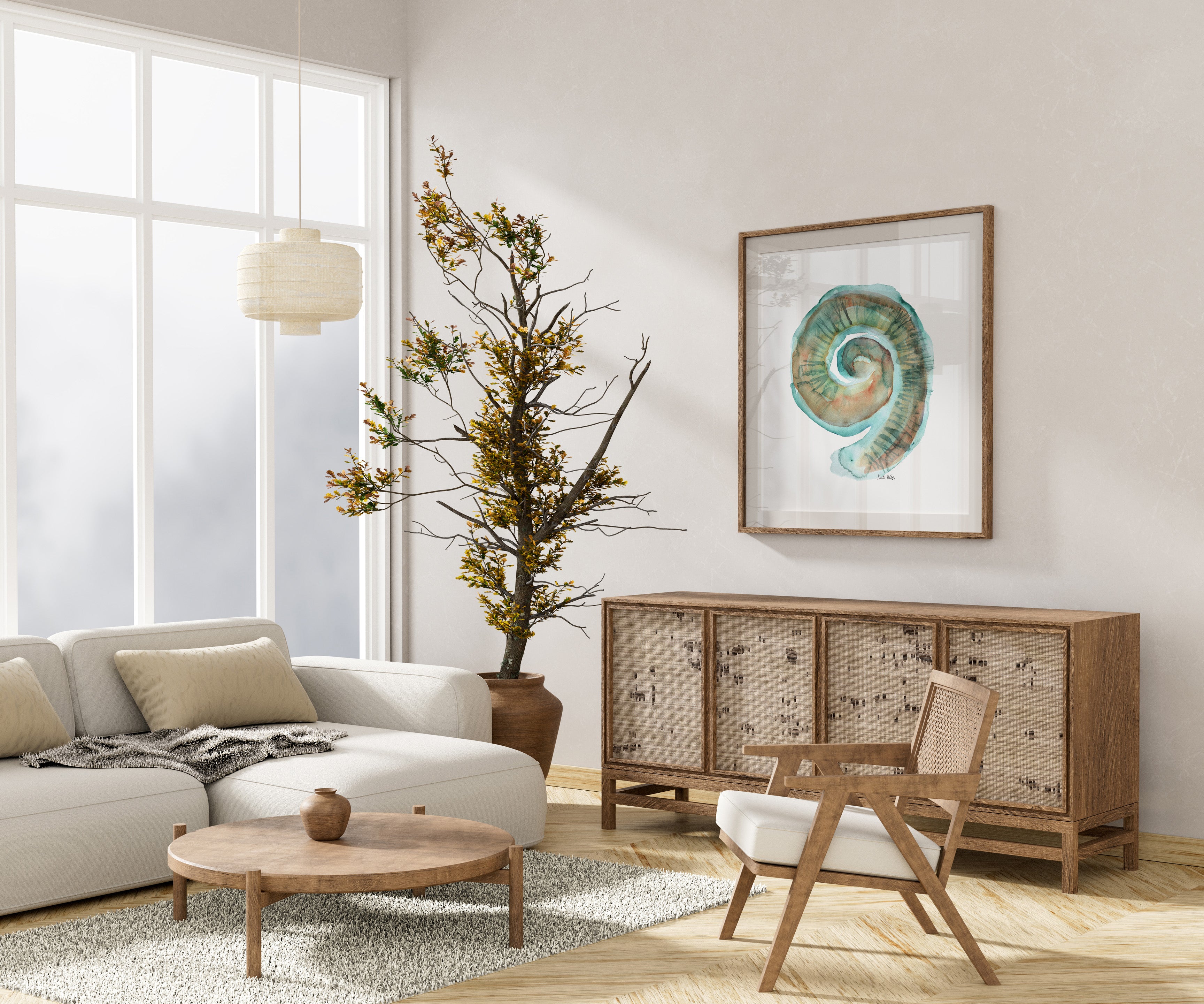 Cochlea Watercolor Print - Lyon Road Art