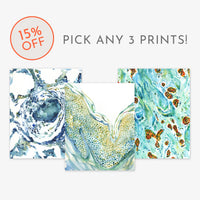 "You Pick Three" Watercolor Prints