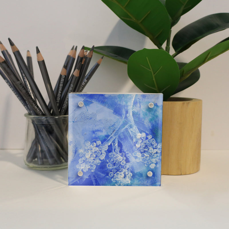 Lung Anatomy Desktop Art - Acrylic Framed Mini Print - Lyon Road Art