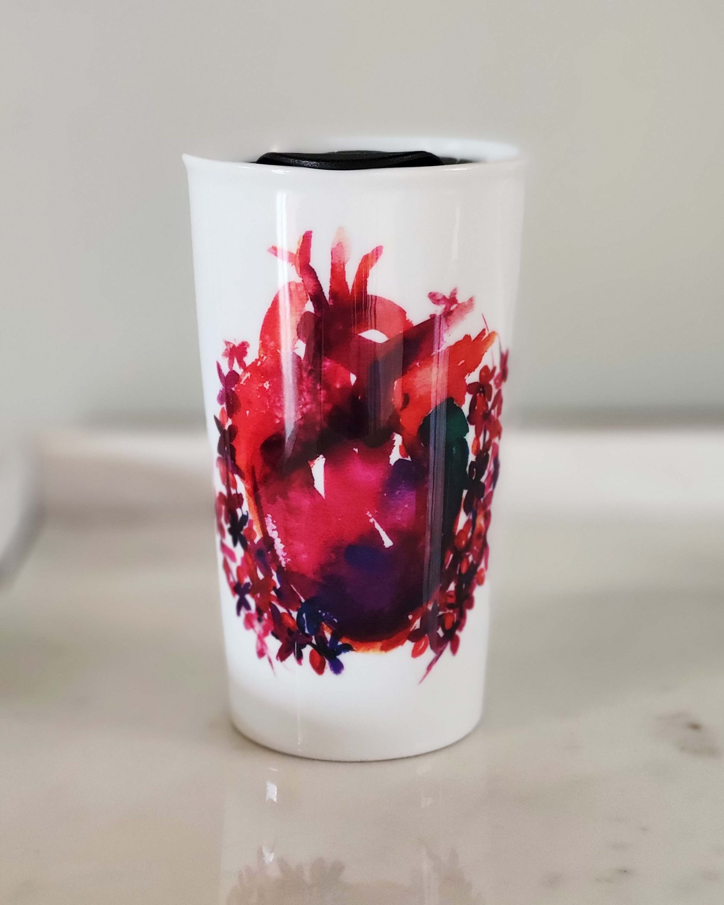 Aorta Angiogram Travel Mug | 16oz Stainless Steel Insulated Doctor Mug ...