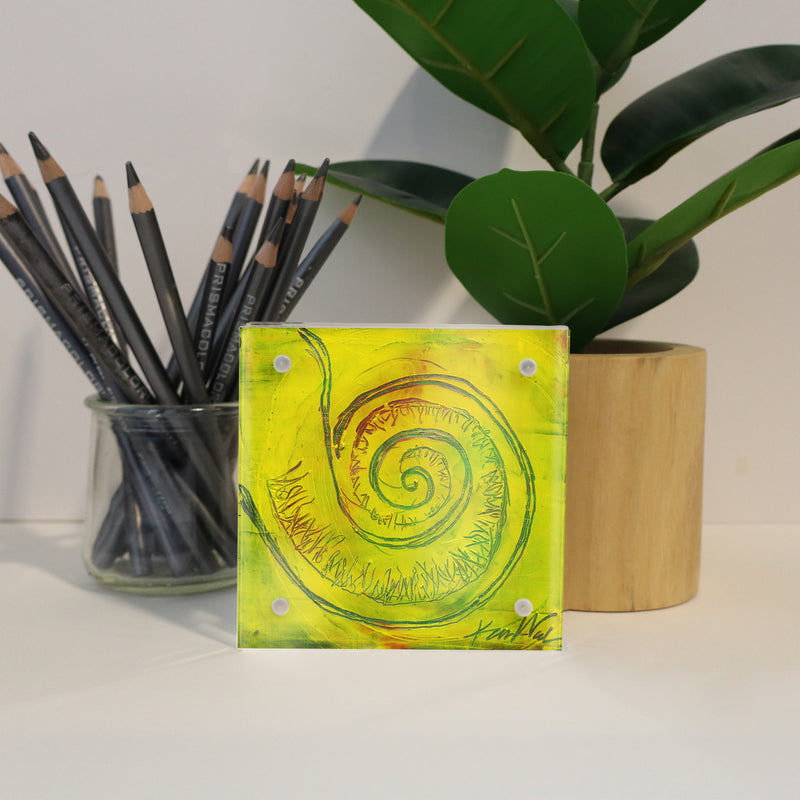 Speech Path / Ent Desktop Anatomy Art - Acrylic Framed Mini Print - Lyon Road Art