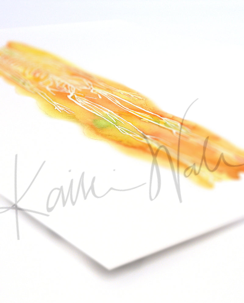 Nervous System Watercolor Print - Lyon Road Art
