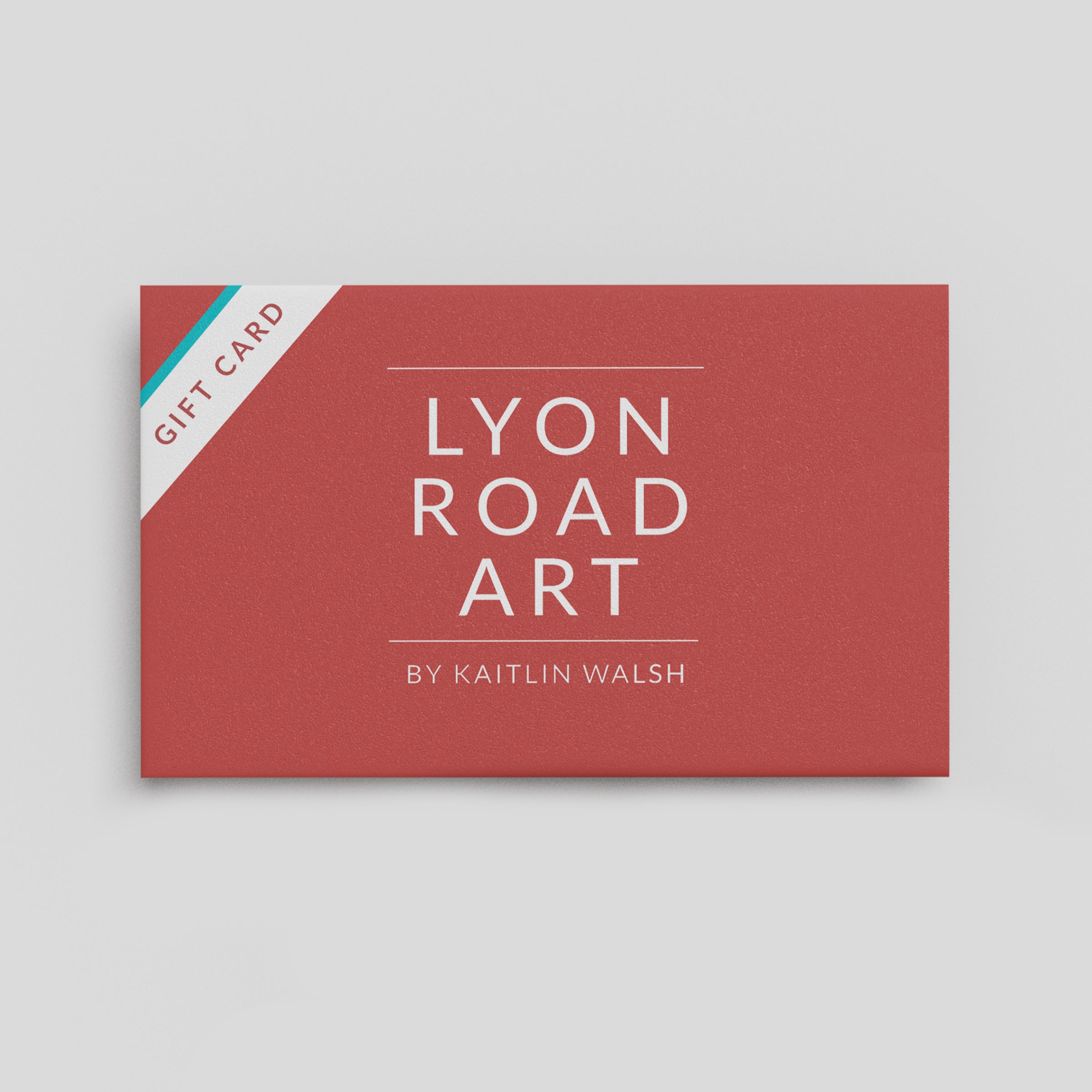 Gift Card - Lyon Road Art