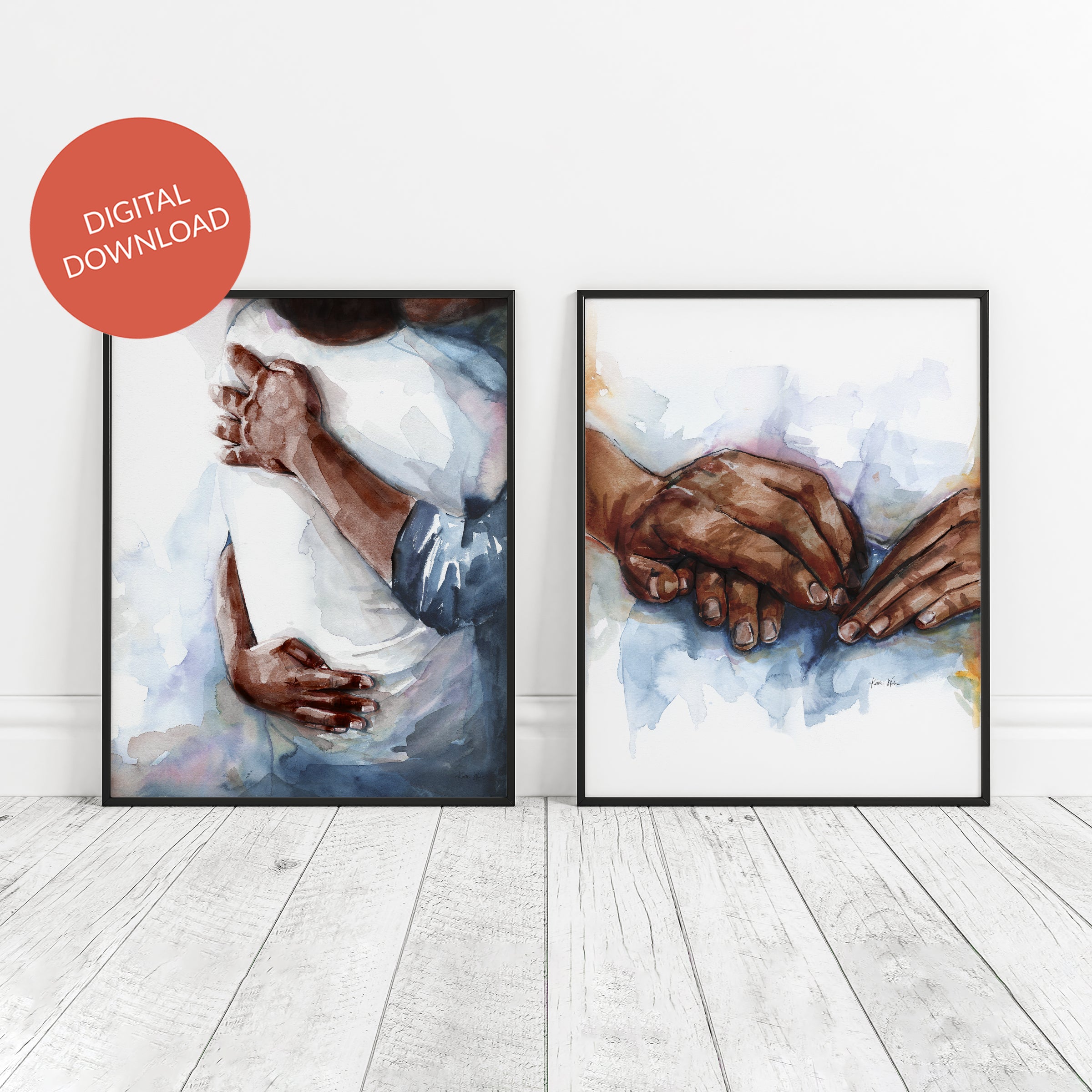 Hug and Holding Hands Set DIGITAL DOWNLOAD