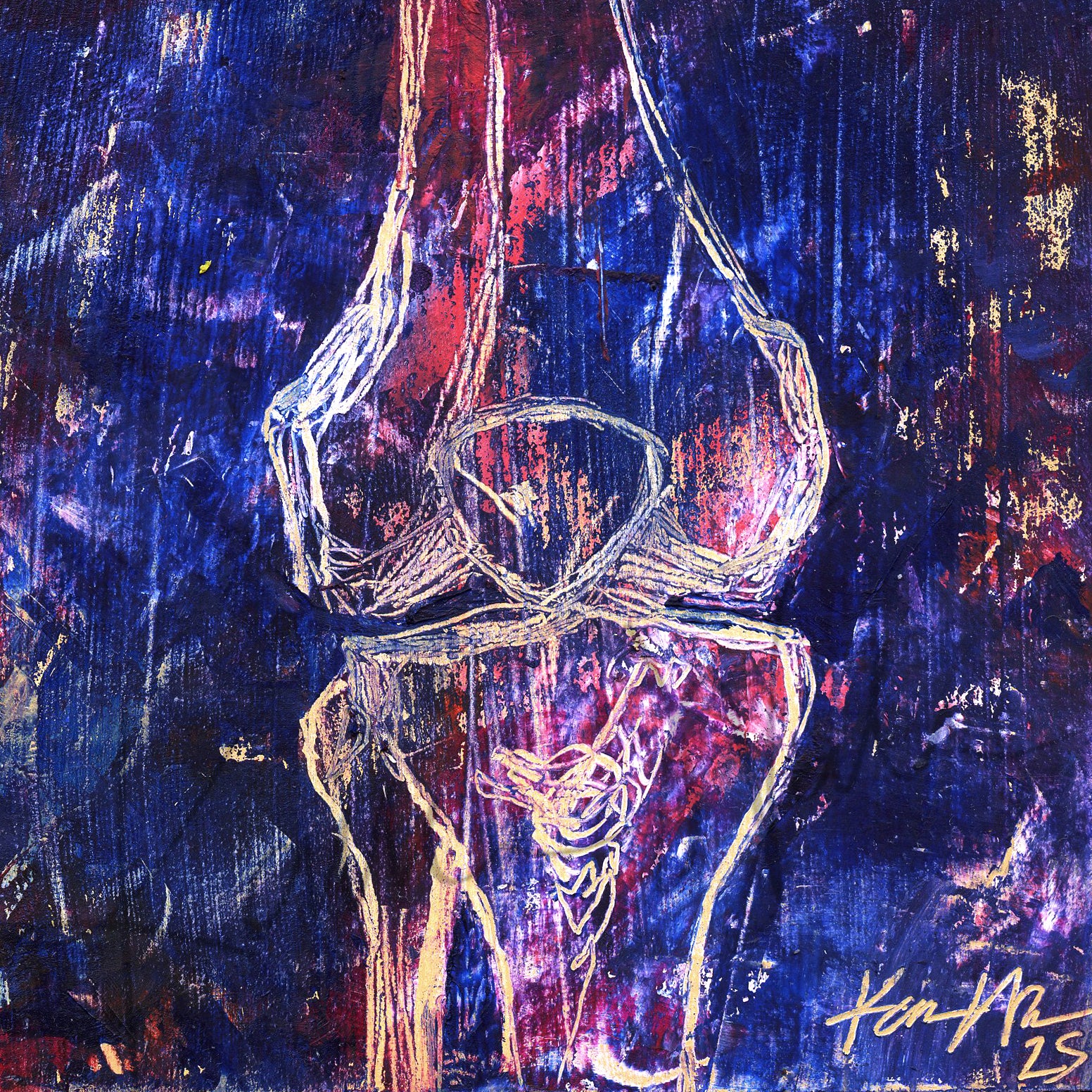 Bones and Joints Desktop Anatomy Art - Acrylic Framed Mini Print - Lyon Road Art
