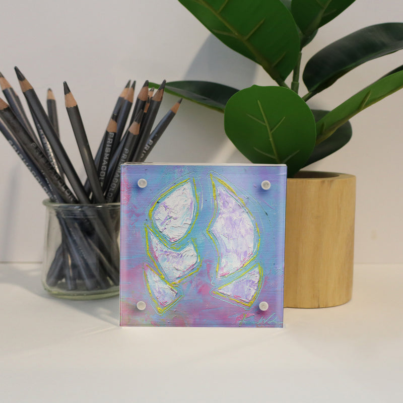 Lung Anatomy Desktop Art - Acrylic Framed Mini Print - Lyon Road Art