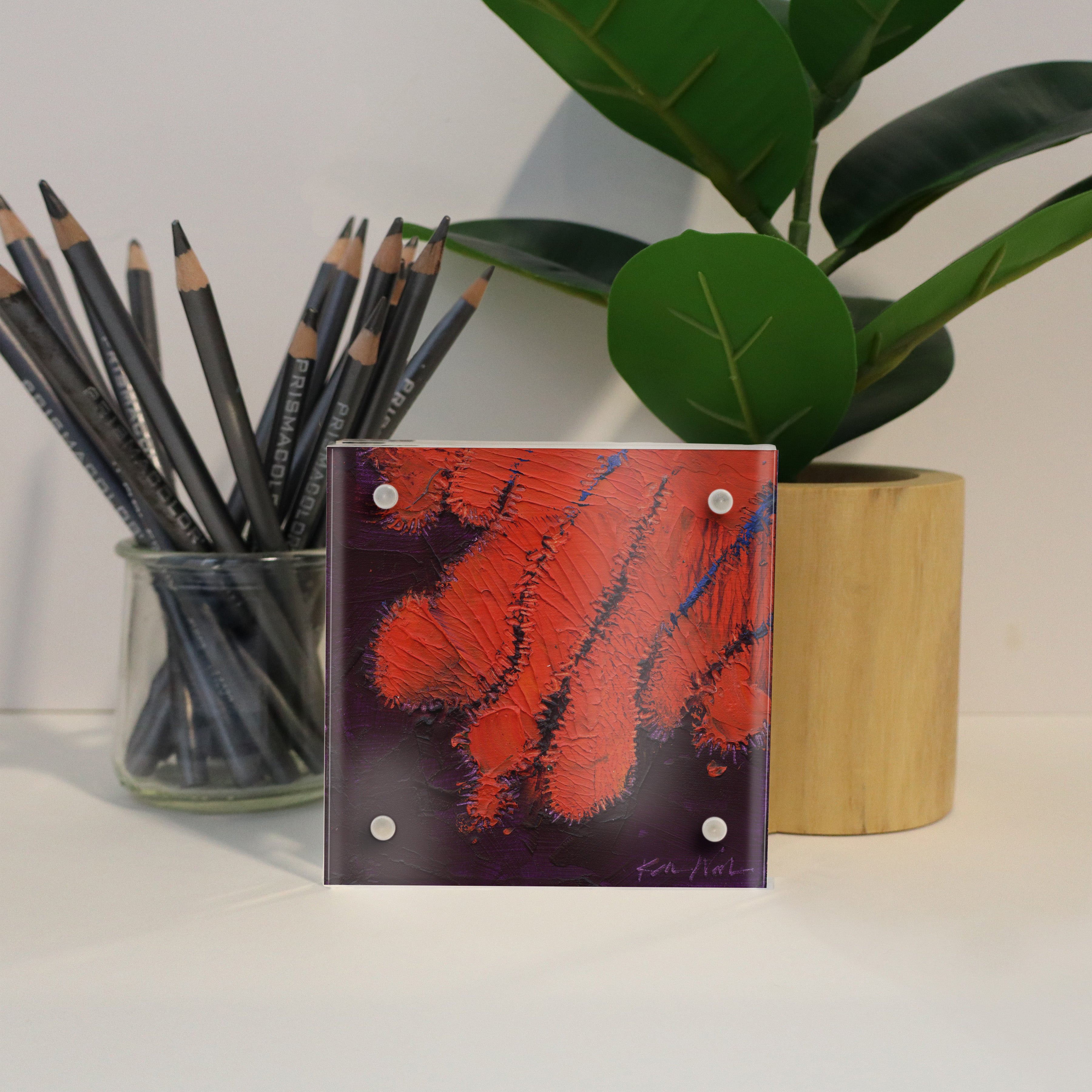 GI (Gastrointestinal) Desktop Anatomy Art - Acrylic Framed Mini Print - Lyon Road Art