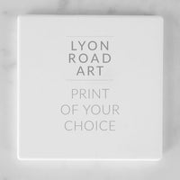 Personalized Ceramic Coaster - Pick Your Print