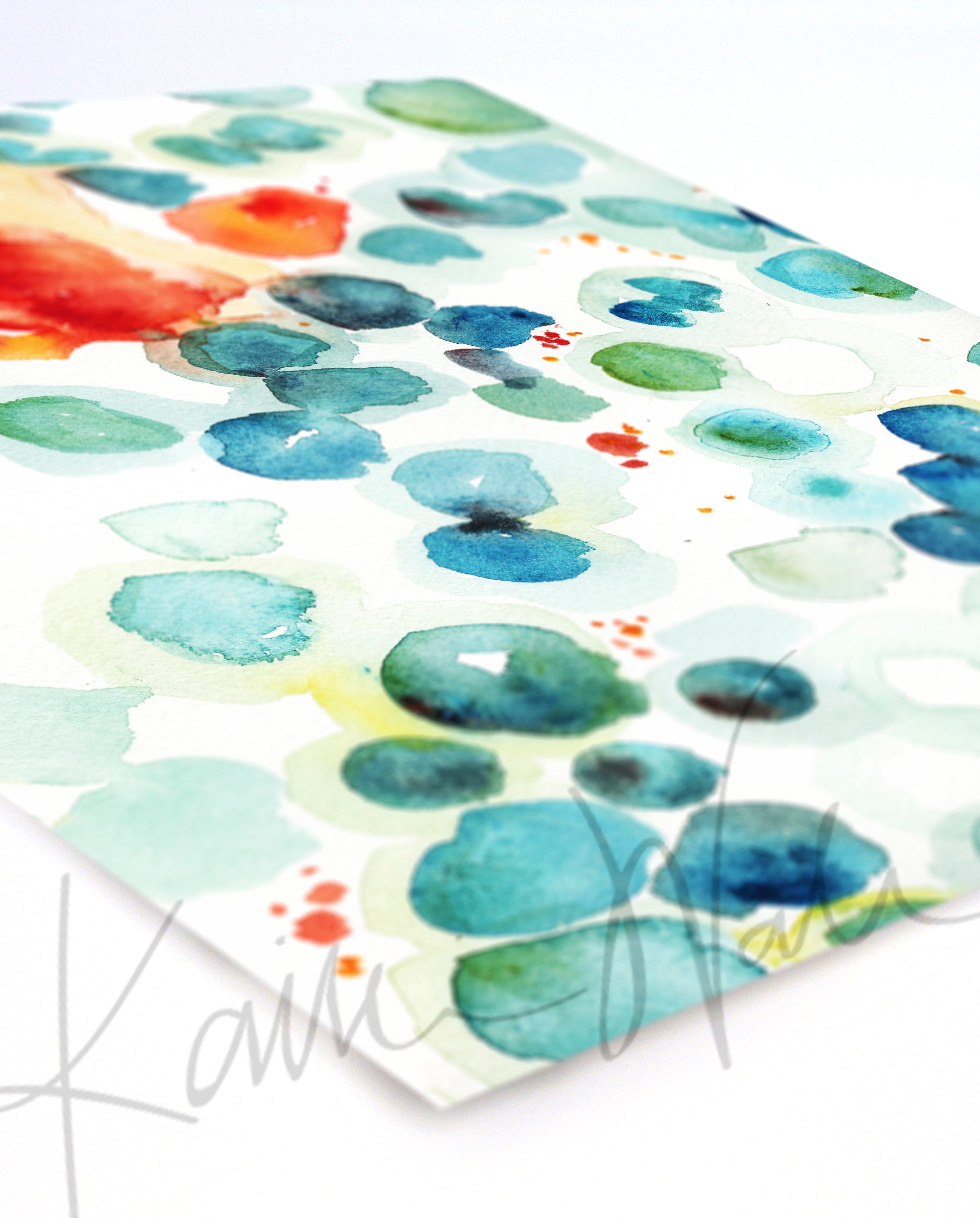 Plasma Watercolor Print - Lyon Road Art