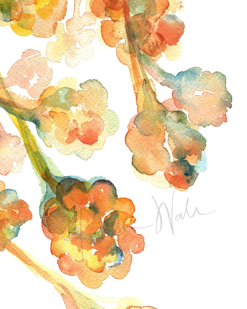 Alveoli Print Watercolor