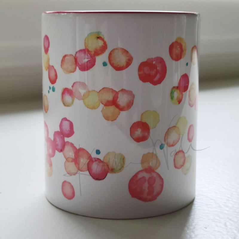 Blood Cells Anatomy Mug - Painting Hematology Art