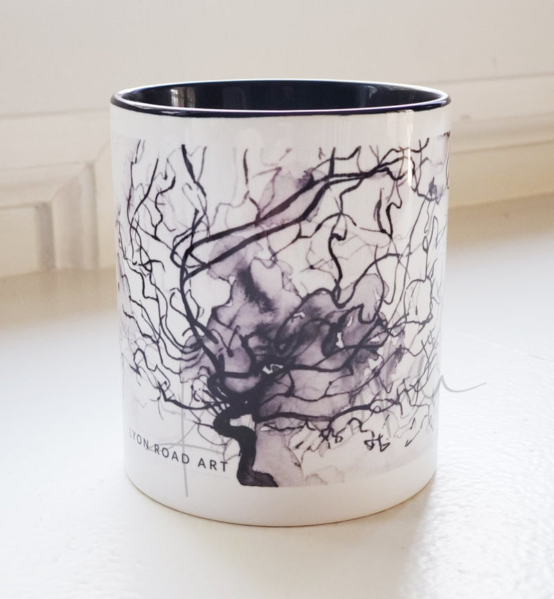 Cerebral Angiography Medical Art Mug
