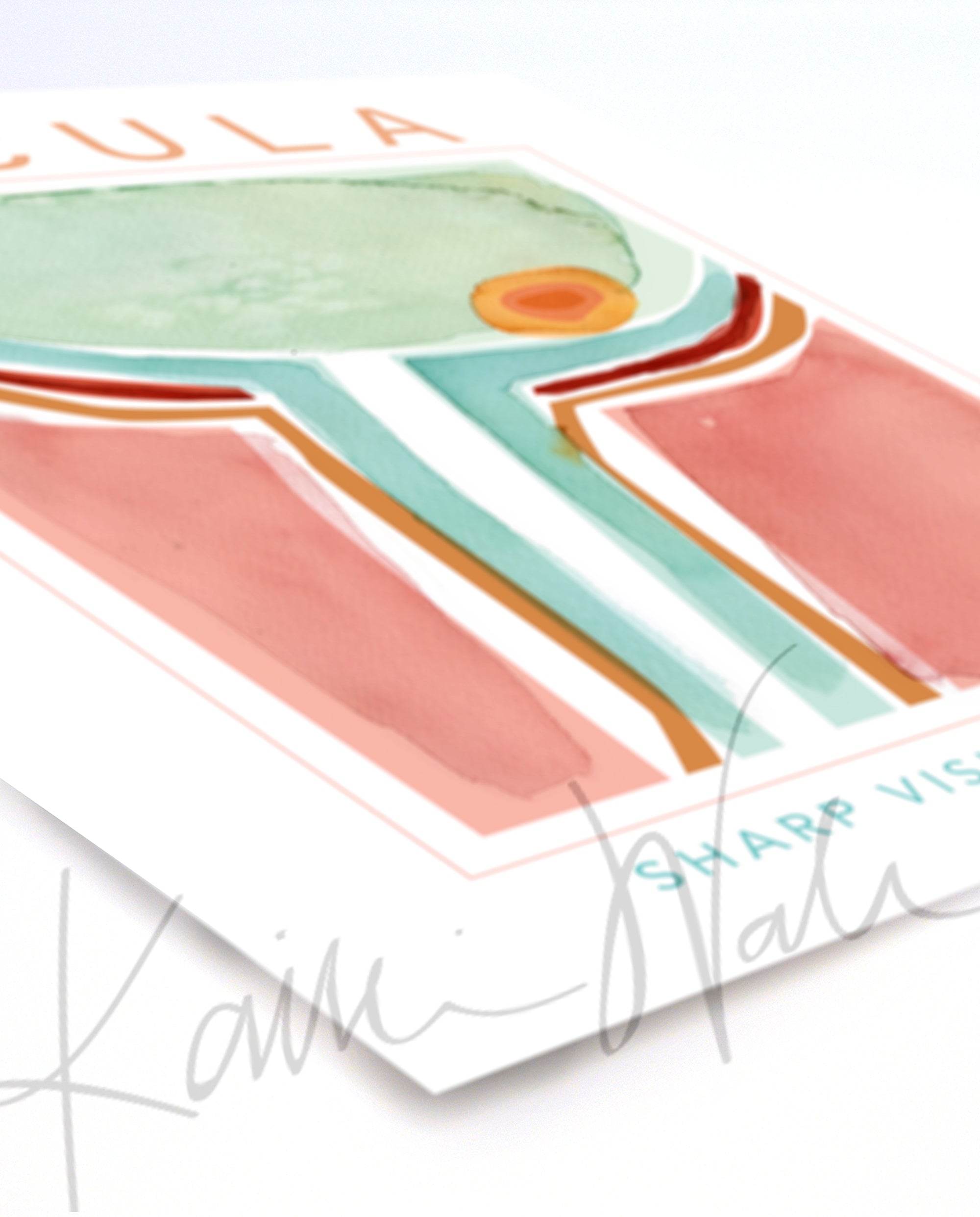 Macula Poster - LIMITED EDITION DIGITAL DOWNLOAD - Lyon Road Art