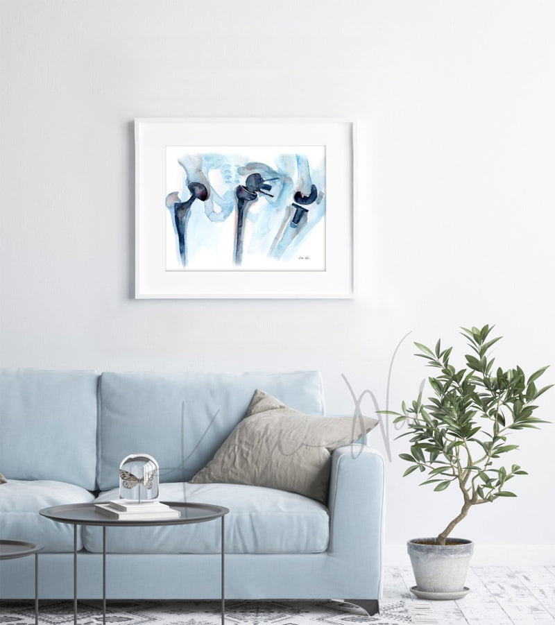 Orthopedics Print Watercolor