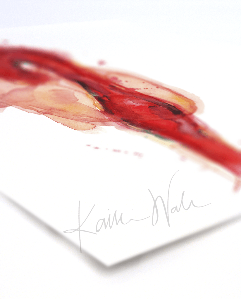 Cardiovascular Print Set Watercolor- quality watercolor print