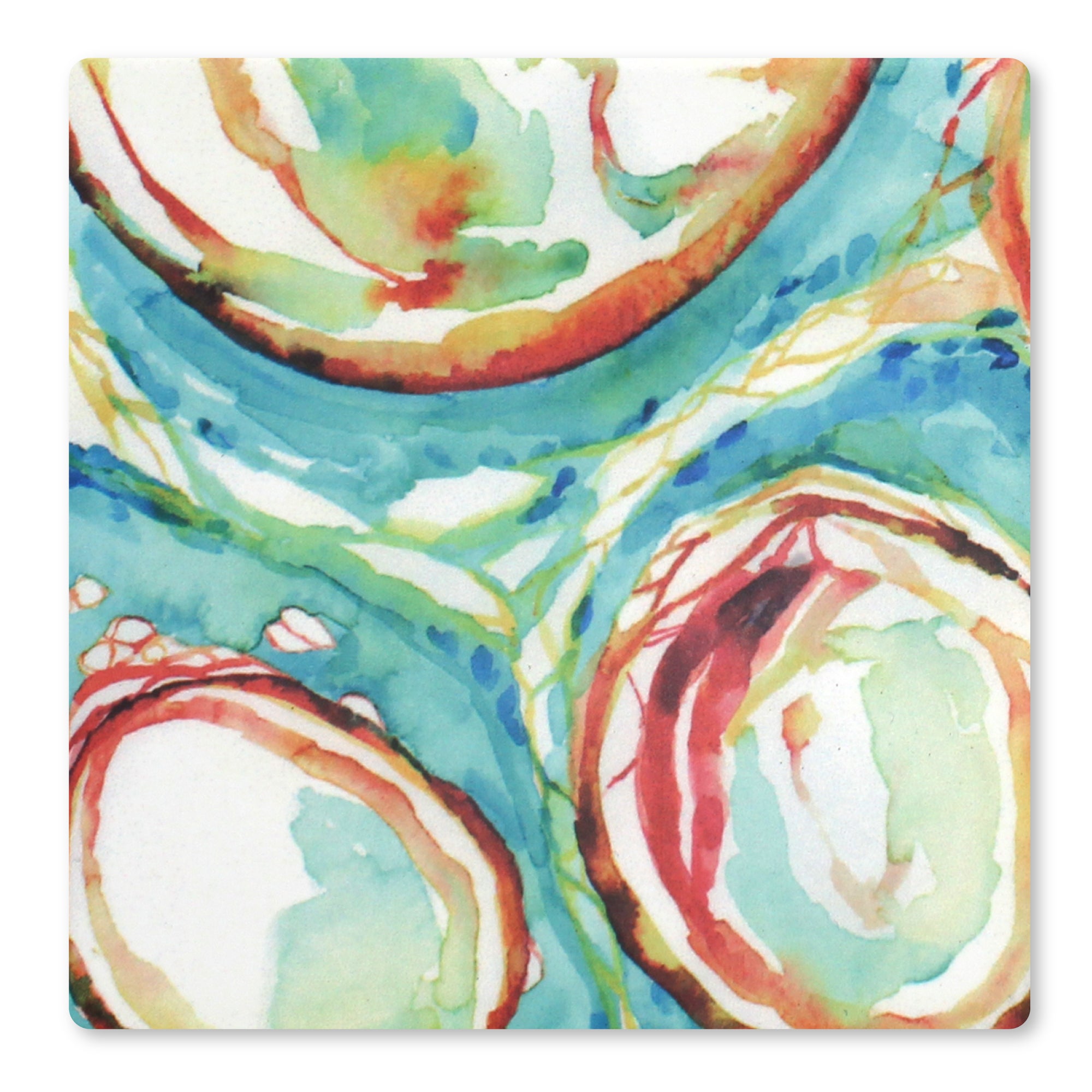 Skin Histology Ceramic Coaster Set of 4 - Lyon Road Art
